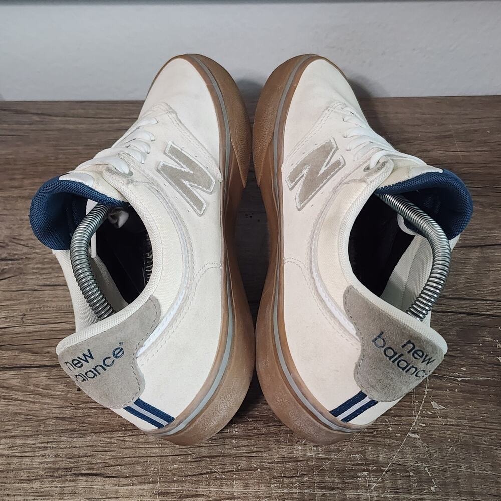 New Balance Numeric 255 Men's Athletic Skate Shoes Sneakers Size 9.5 Beige - Picture 5 of 9